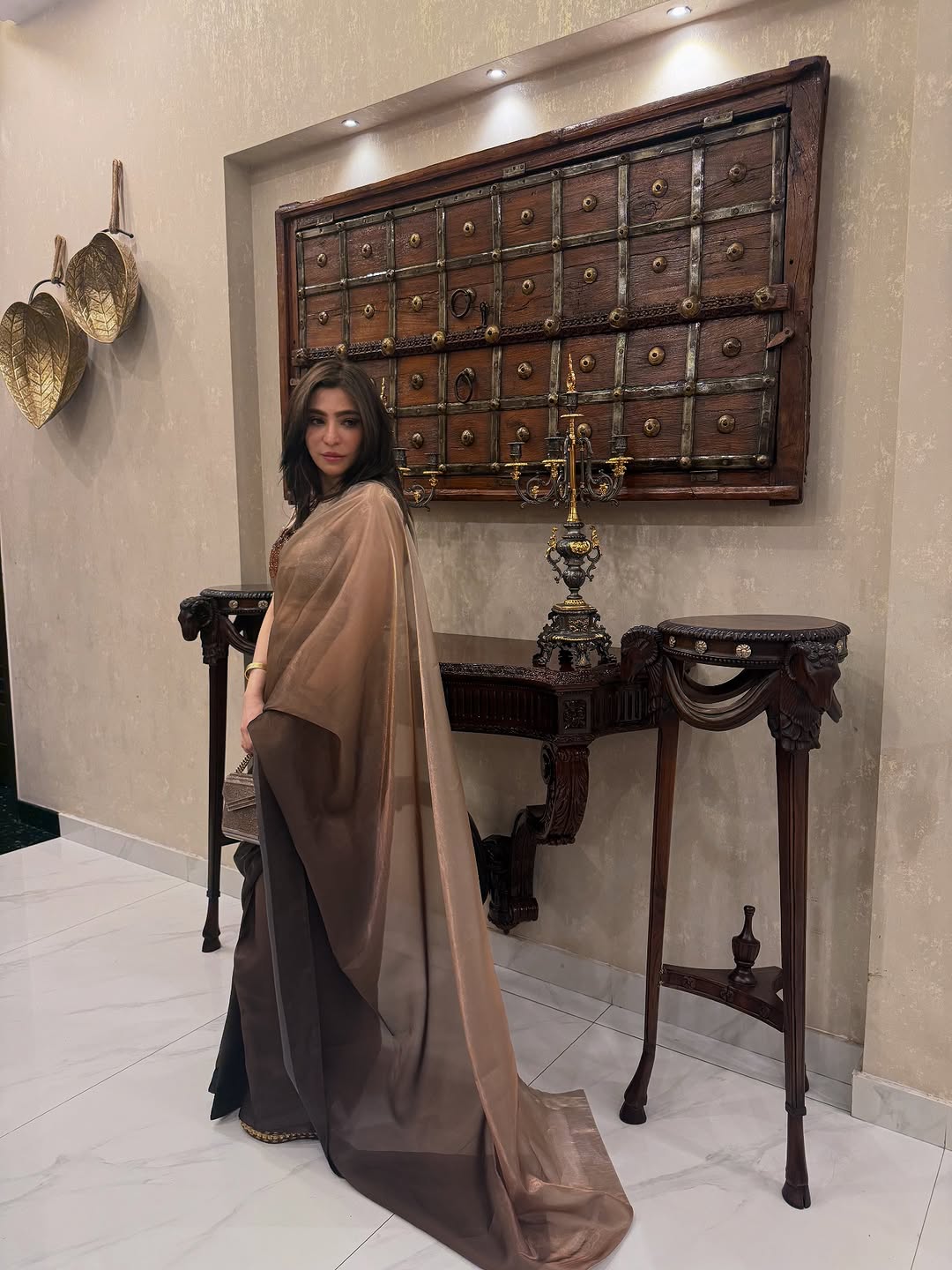 Ombré Saree