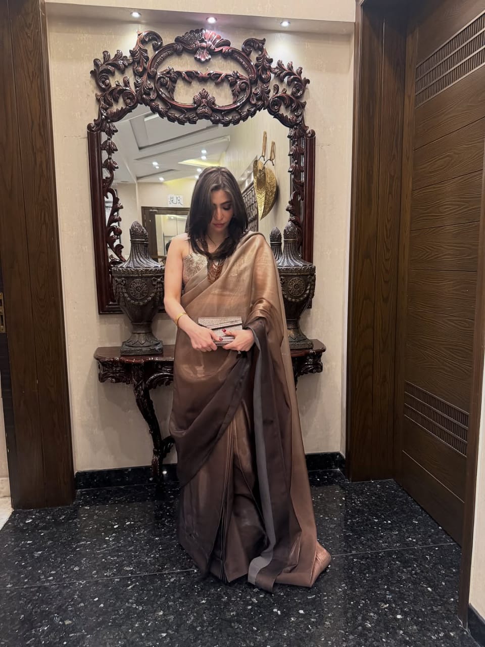 Ombré Saree