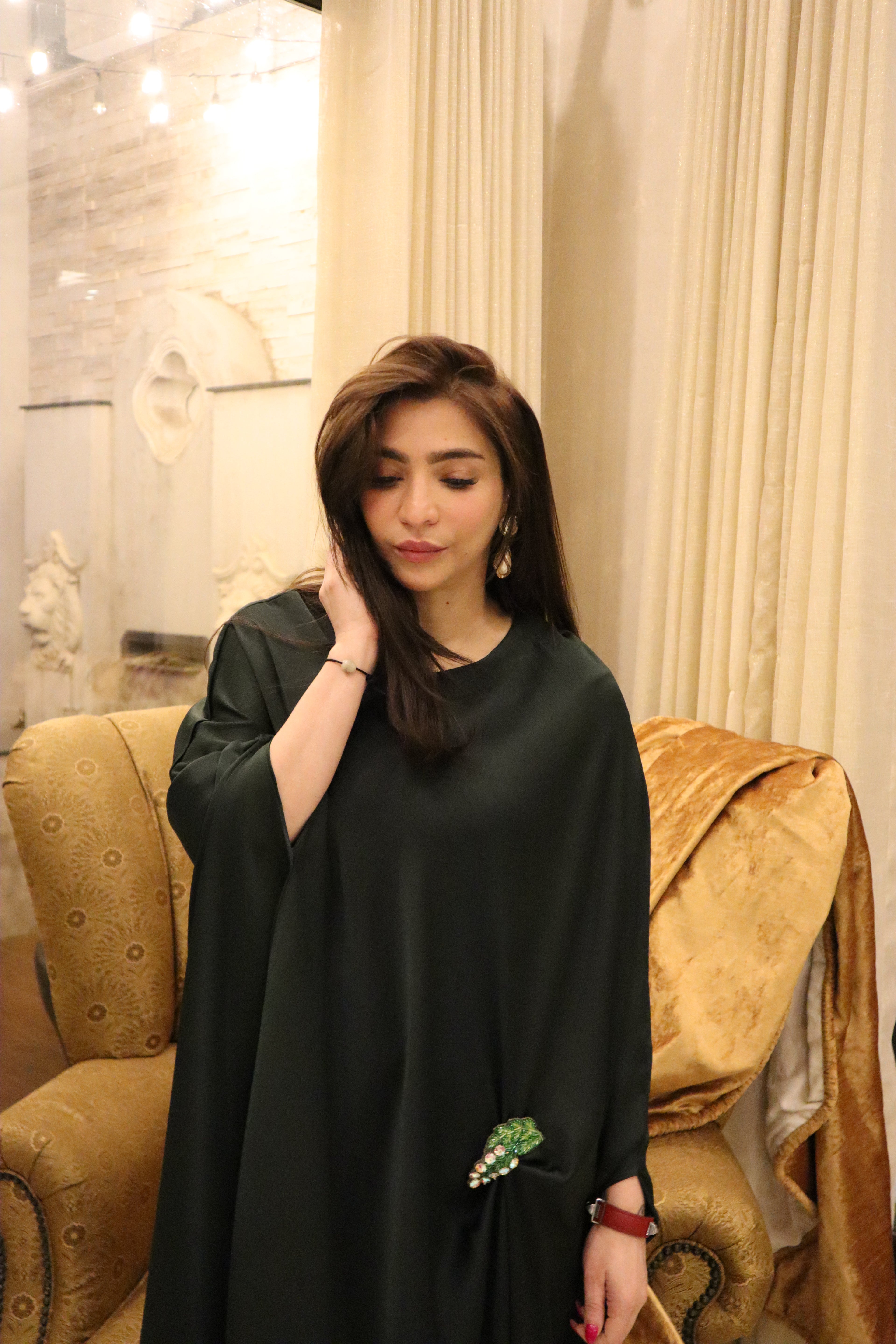 Emerald Muse Kaftan Set