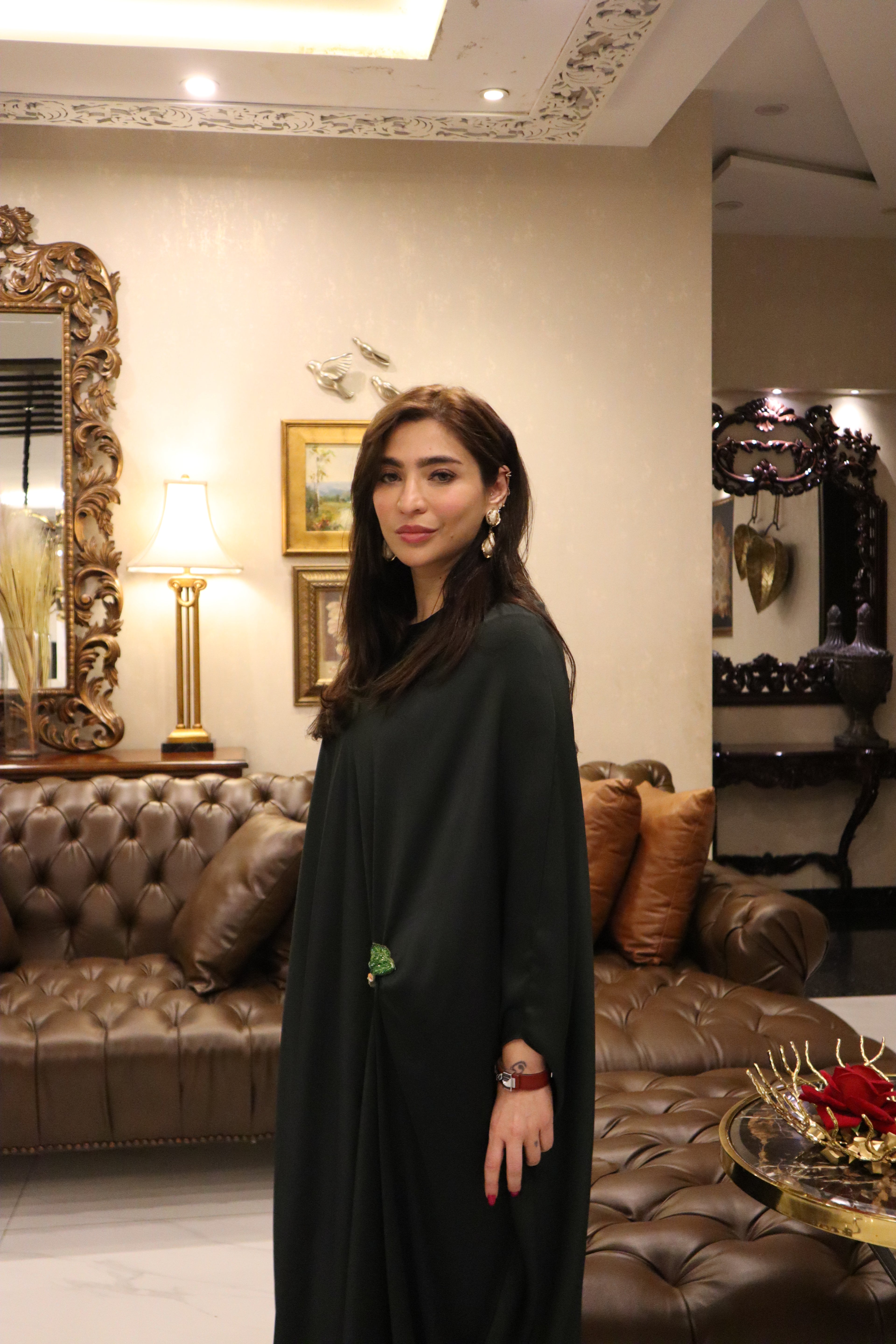 Emerald Muse Kaftan Set