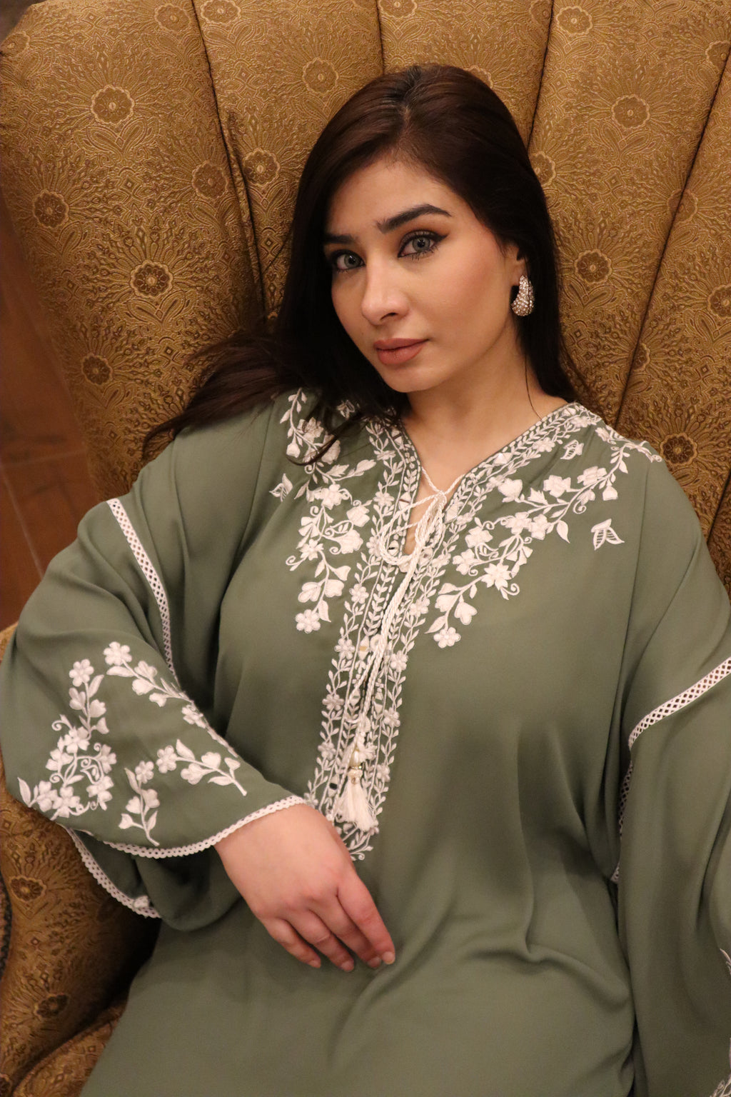 Sage Serenity Kaftan Set