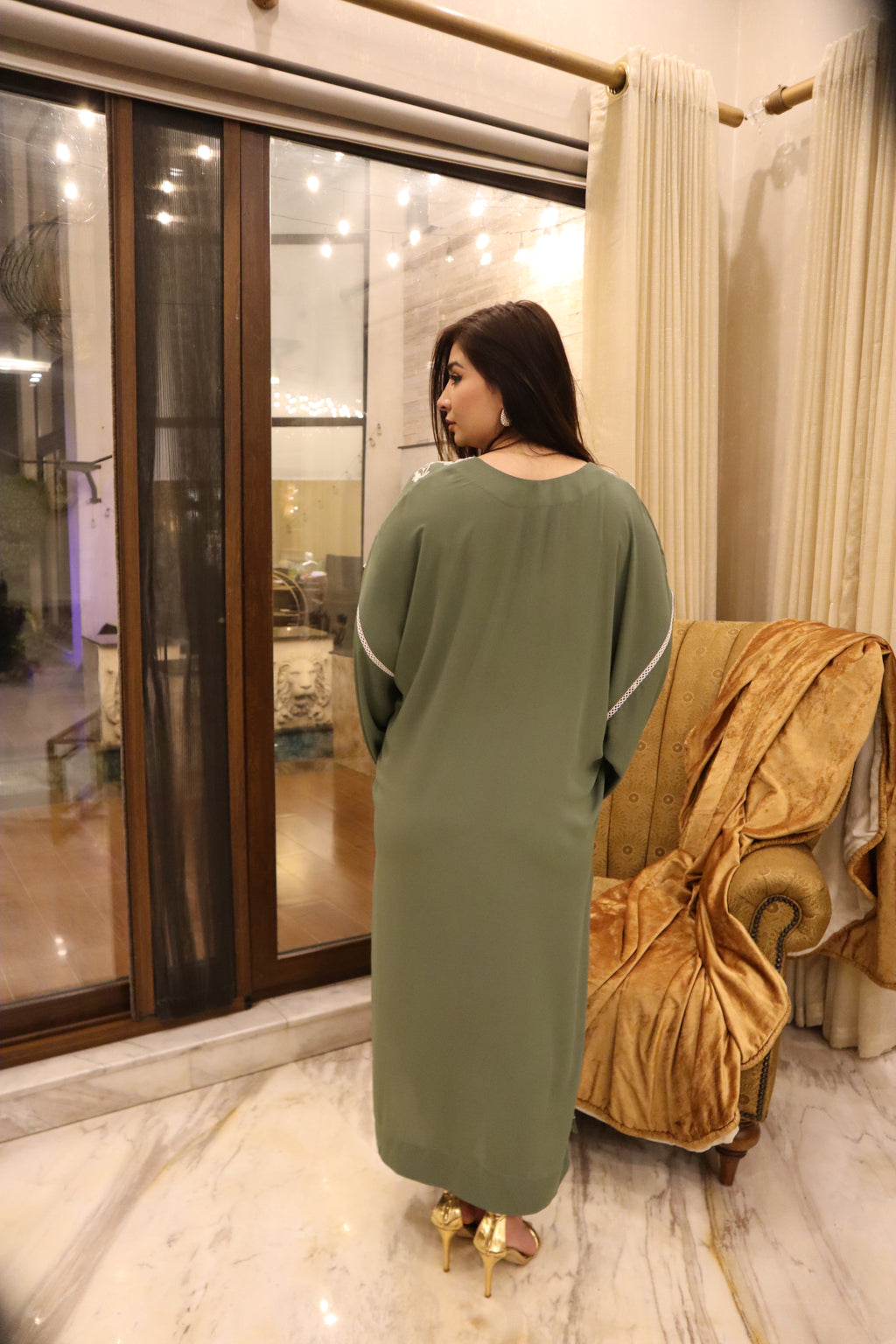 Sage Serenity Kaftan Set