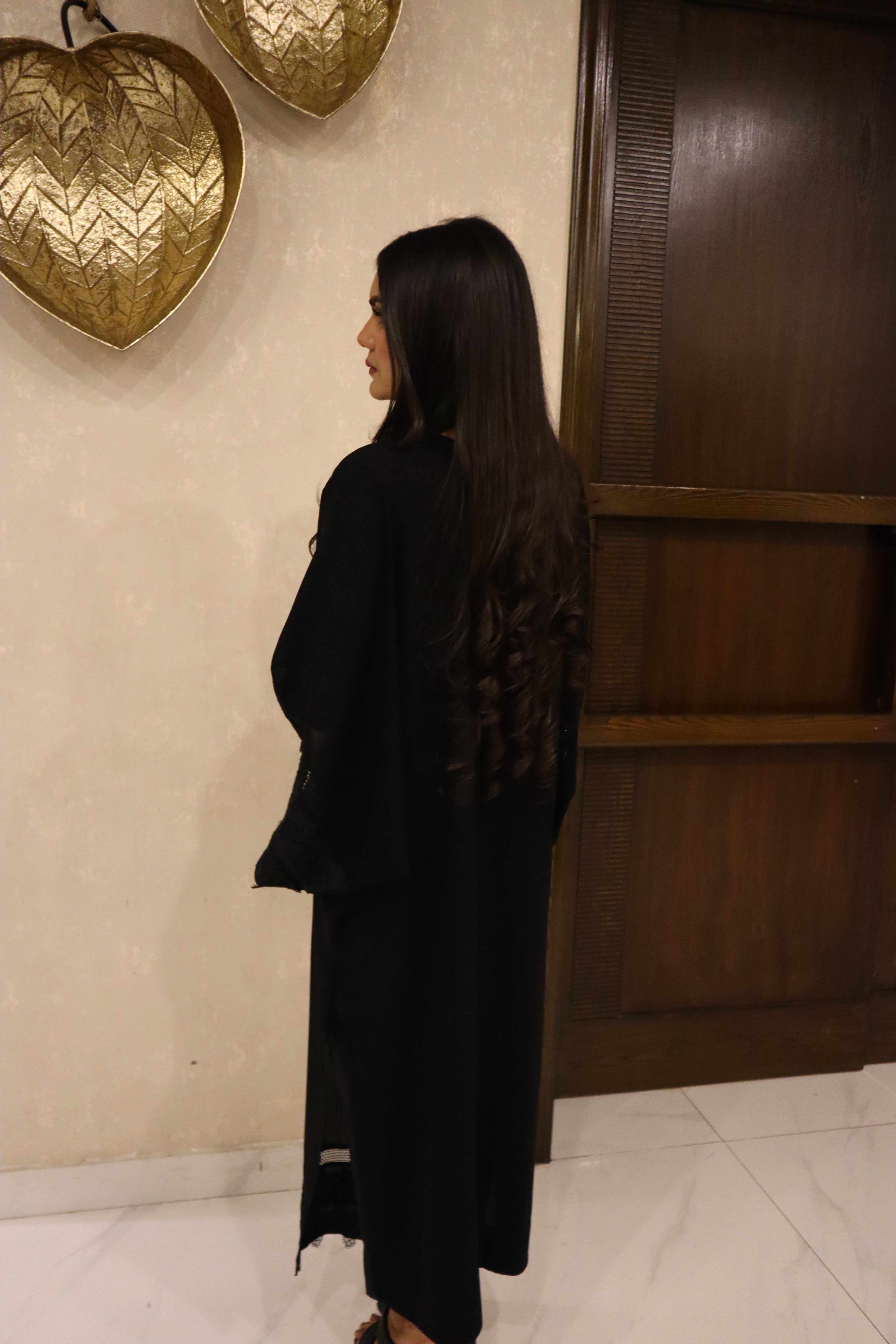 Noir Grace Kaftan Set