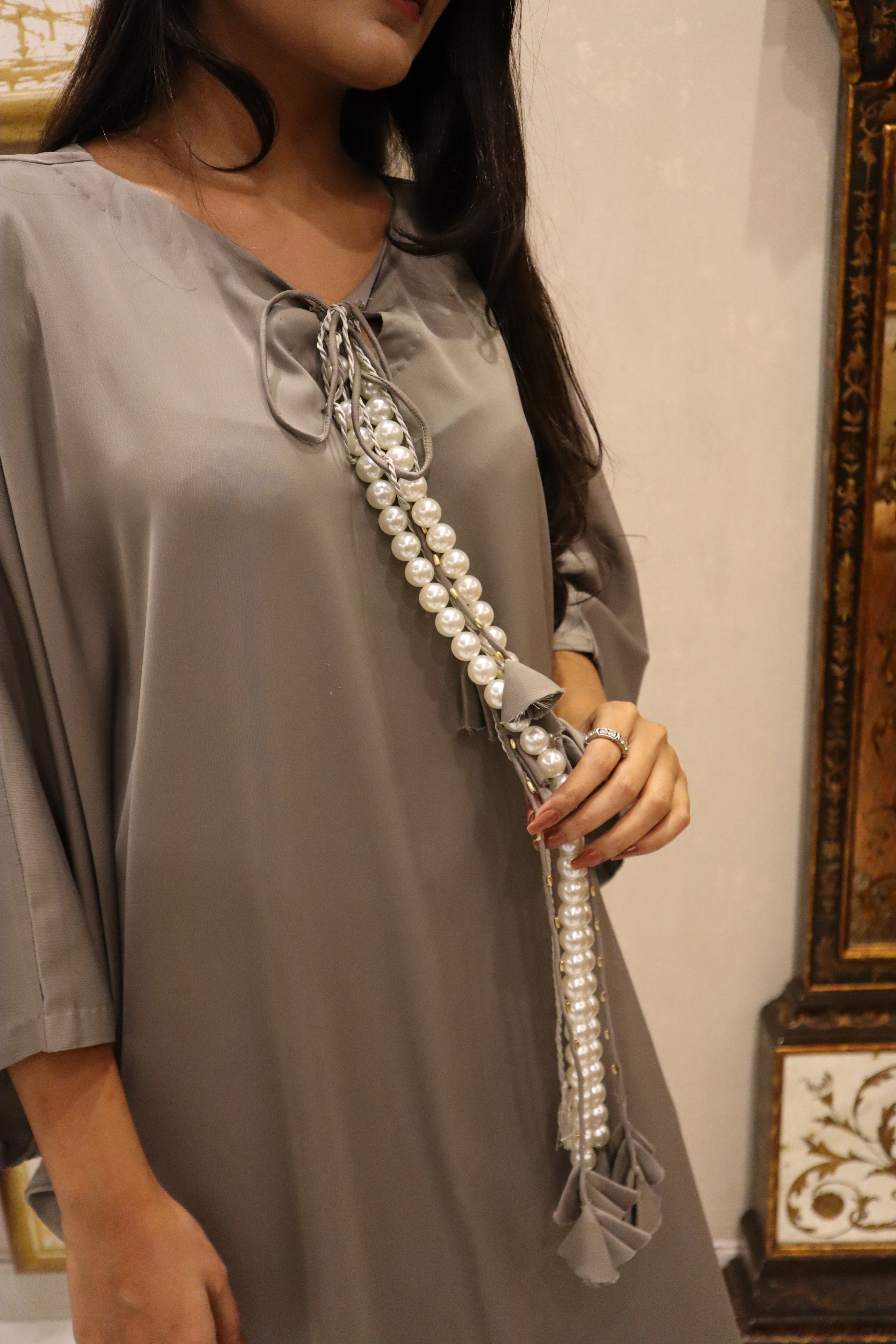 Pearl Dusk kaftan set