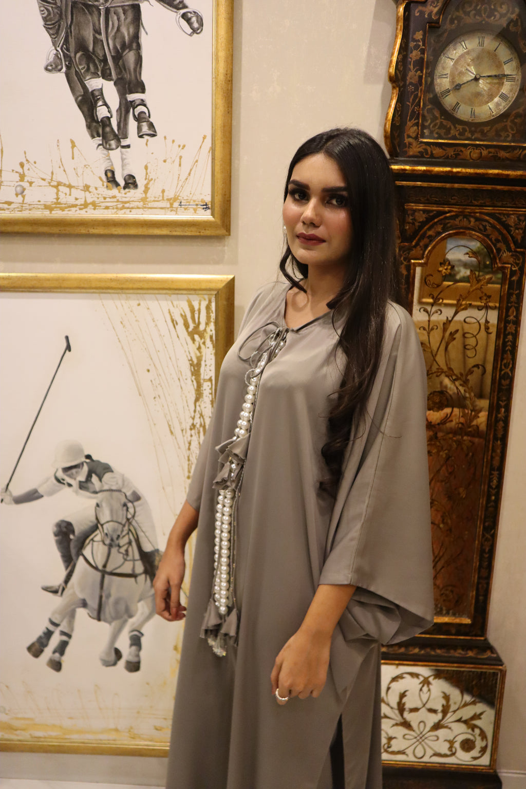 Pearl Dusk kaftan set